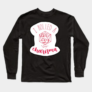 Nat 20 Charisma Long Sleeve T-Shirt